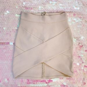 Bandage mini skirt